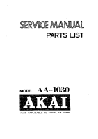 Akai AA-1030-1030-L-Service-Manual 